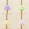 Plush Rabbit Soft Toy With Short Fur For Gifts And Kids Room Decor Keychain