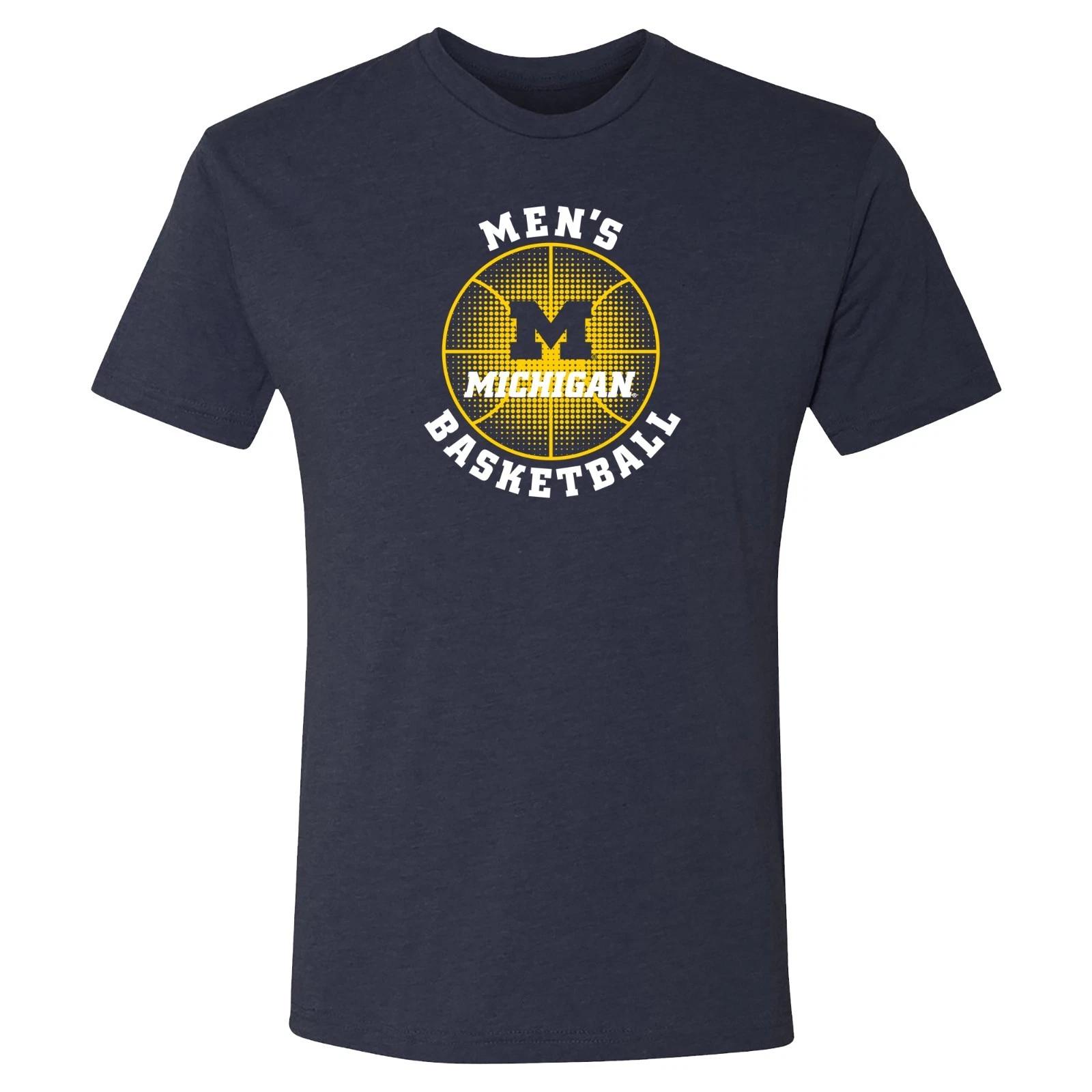Michigan Wolverines Men s Basketball Phase NLA Triblend - Navy 4XL