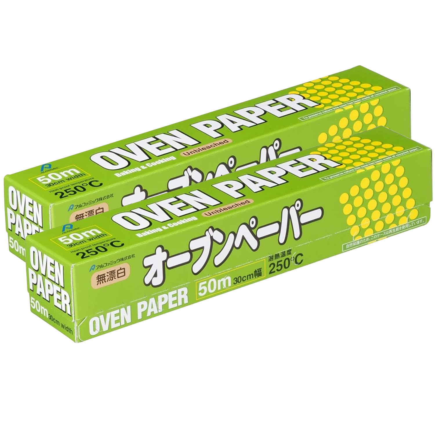 

Alphamic of Oven paper 30cm x 50m Unbleached [Set 2] коричневый