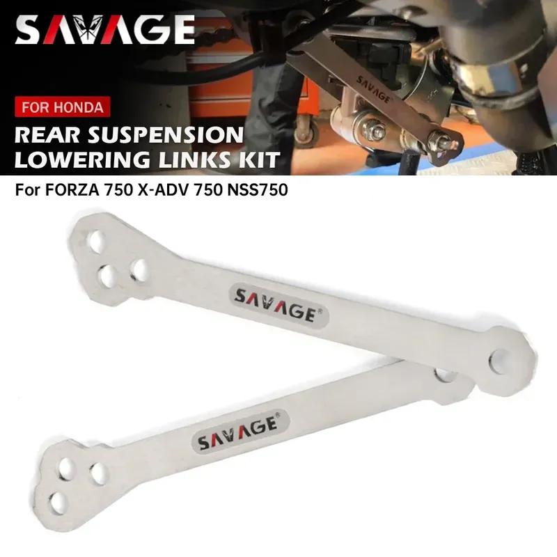 Linkage Lowering Kit For HONDA X-ADV 750 2017-2025 NSS750 for Forza 750 2021 Rear Suspension Cushion Drop Lever Links XADV