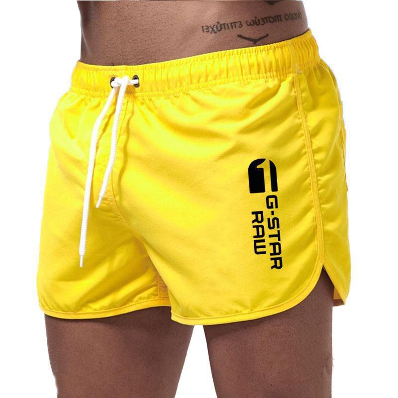Herren Sommer Mehrfarbige Dreiviertel Strand- & Sporthosen