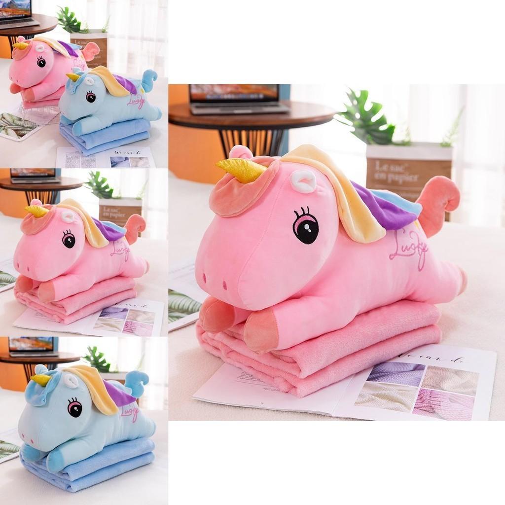 Adorable y Suave Manta de Peluche de Unicornio Lindo Regalo para Novia 2022
