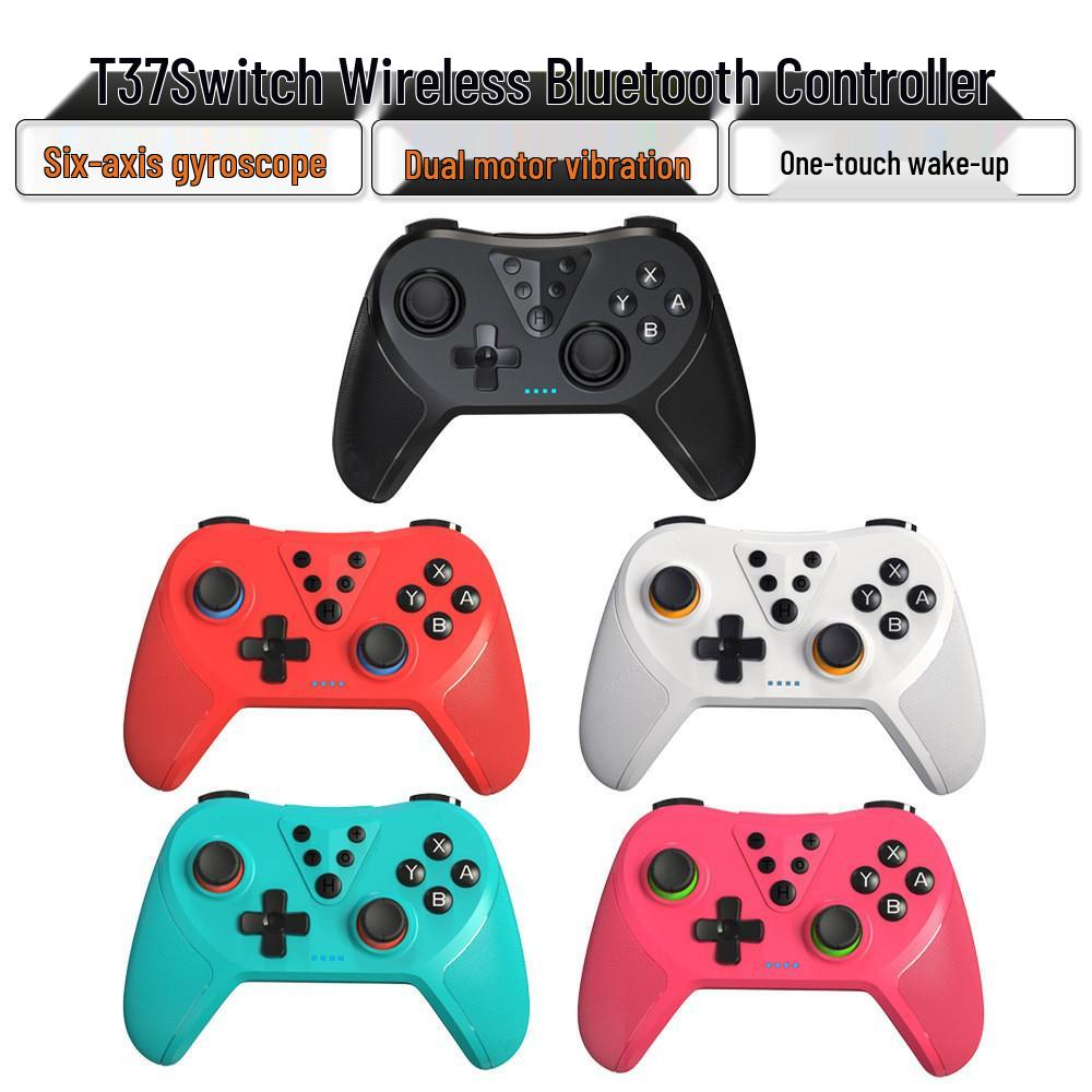 Bluetooth Wireless Controller for Nintendo Switch & OLED, Vibration, Wake-Up, Six-Axis