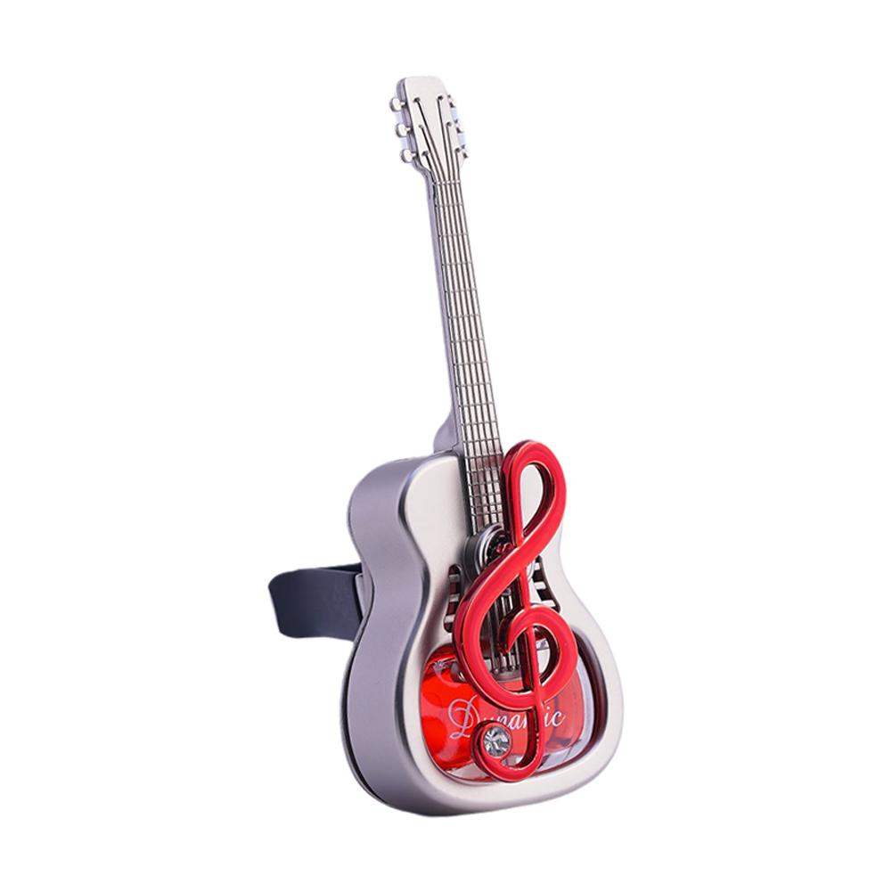 Guitar Notes Car Air Conditioning Outlet Aromatherapy Air Interior Car Deco Console Glass Center Freshener Bottle Accessori N0X0