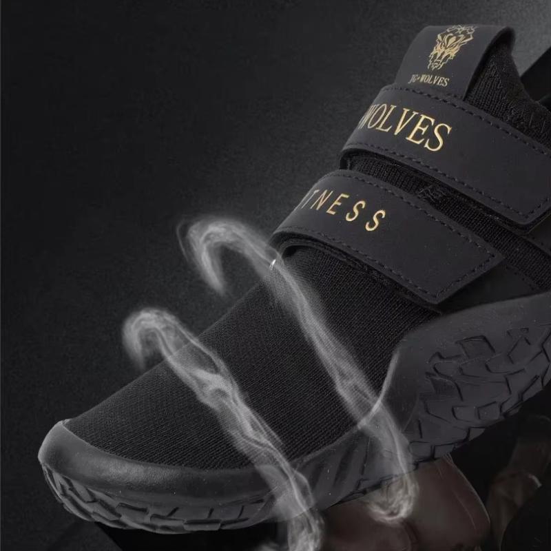 Women Weightlifting Squat Shoes Men's Fitness Cross Training Barefoot Gym Exercise Shoes Elastic Non-slip Casual Sports Shoes