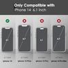 Slim-Fit for iPhone 14 Case,Skin Soft Liquid Silicone,Sturdy Hard Frame Shockproof Cover with Anti-Scratch Microfiber Lining,Full Protection for