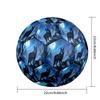 1pc Wolf Moon Night Theme Soccer Ball Football, Size 5, Lightweight PVC, Outdoor Training Soccer Ball,Gift J61438