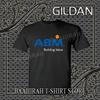 Neues ABM Building Industries Logo Lustiges Logo T-Shirt Größe S bis 5XL
