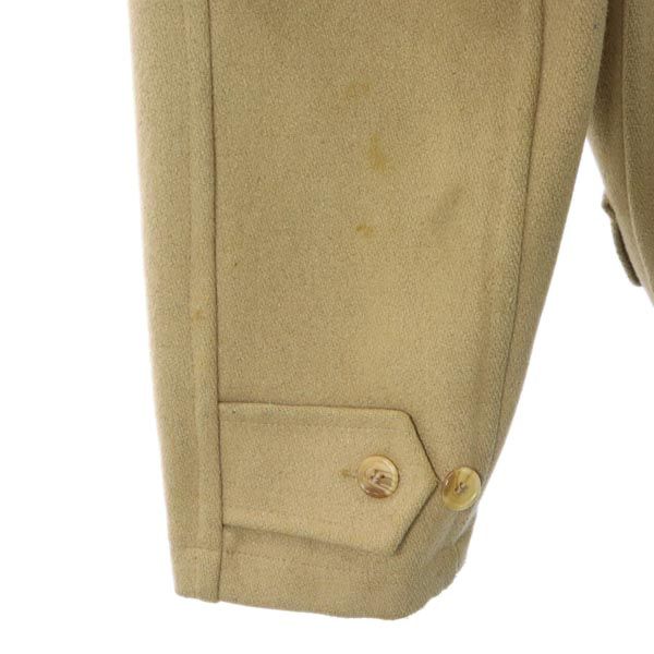 SLAP SHOT British wool blend Duffel coat S Beige Men's Used