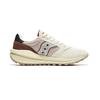 SAUCONY JAZZ RENEW Mesh, Nylon Slip Resistant Abrasion Resistant Low Top Casual Running Shoes Unisex Beige Brown S79040-8