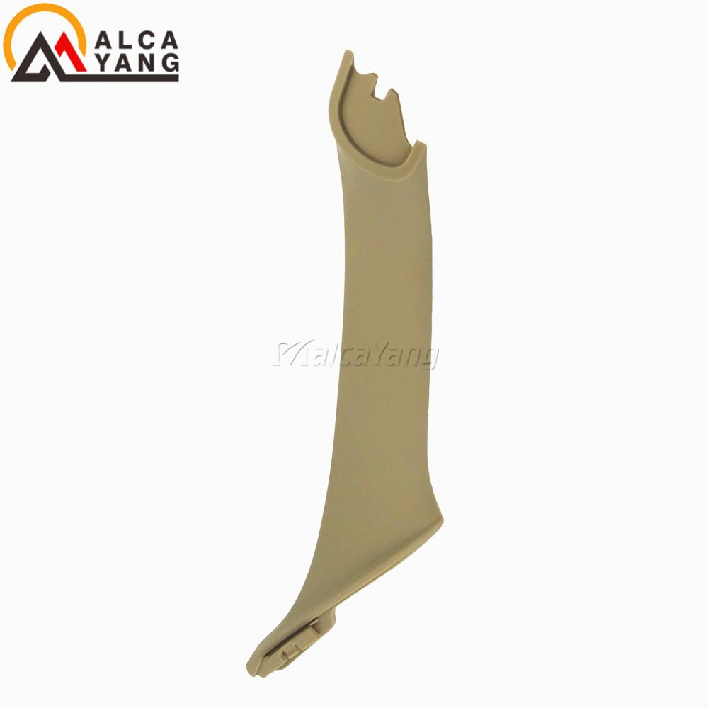 Gray Beige Black Car Left Right Inside Interior Handles Inner Door Panel Handle Pull Trim Cover For BMW 5 Series F10 F11