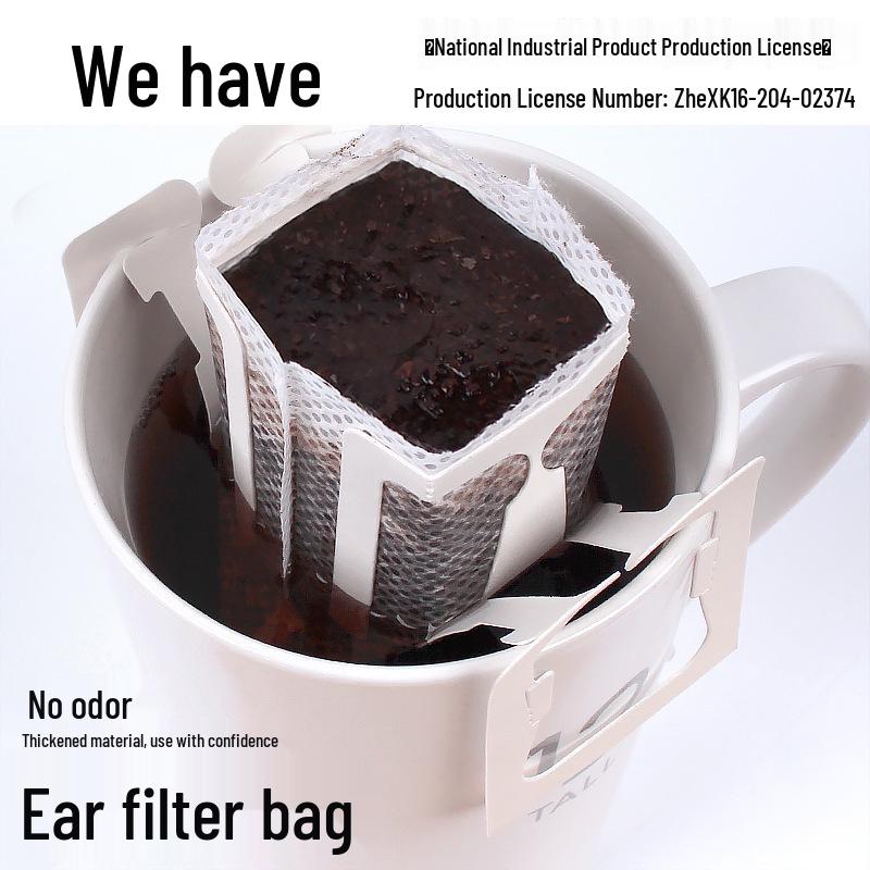 Japanese Drip Coffee Filter Bags, 50-Pack – Quick, Economical Hand Drip Coffee Filters