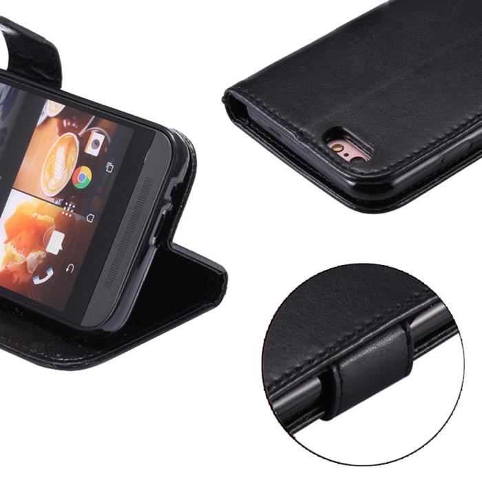 Housse coque - tienjueshi - galaxy a22 5g - flip cuir - étanche - portefeuille