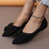 Summer New Style Pointed Toe Shallow Mouth Breathable Comfortable Casual Flat Shoes Wear-resistant Non-slip Women's Loafers