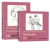 Classic Sketchbook: 120 Sheets, 12K+16K Drawing Paper with Sketching Pencils