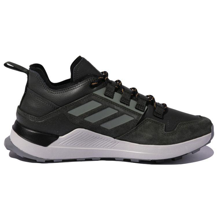 Adidas Terrex Hikster Leather Low Black Green Men Sneakers FX4663