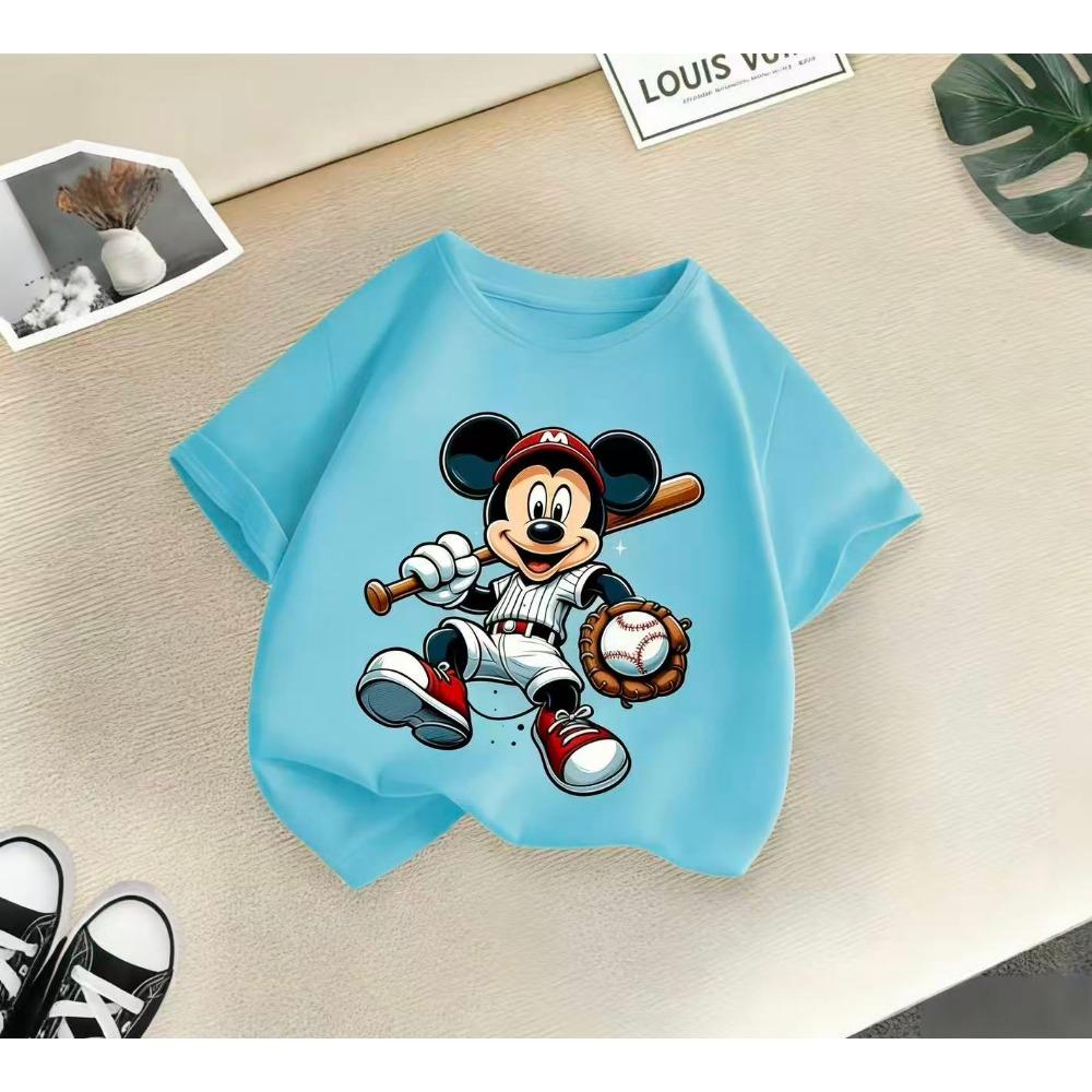 Pattern summer children's T-shirt fashionable street casual wear