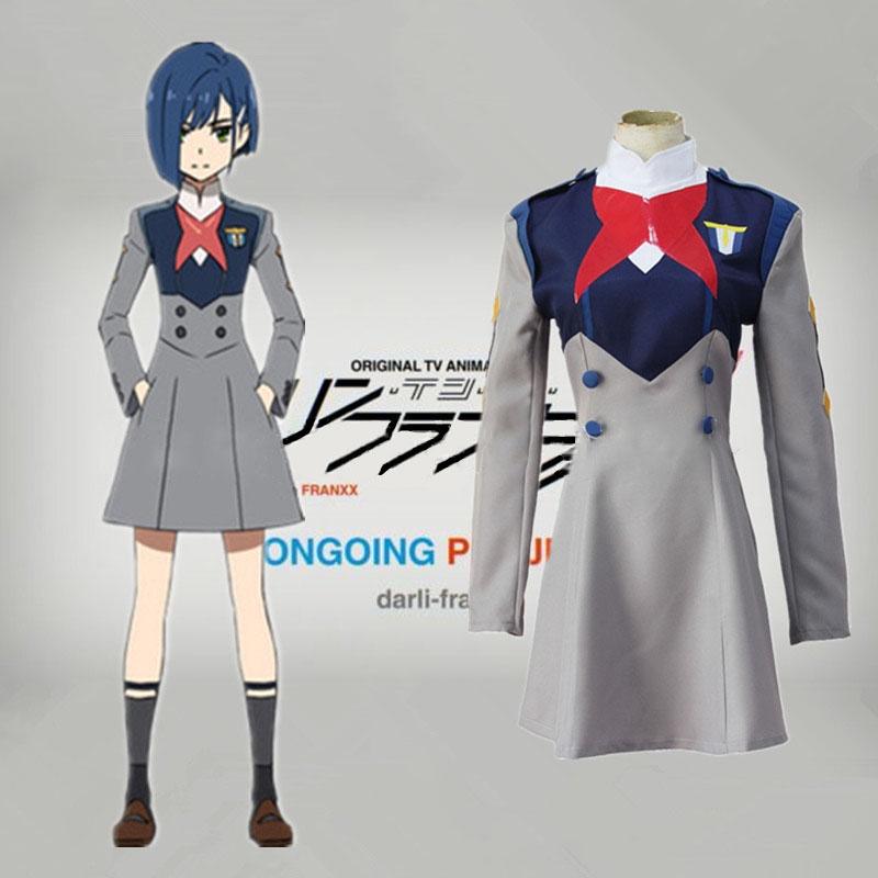 Darling The In Franxx Code Miku 390 Outfit School Uniform Costume Cosplay