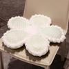 Cross-Border Ice Silk Velvet Flower Seat & Sofa Cushion