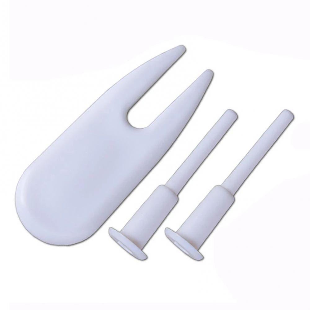 White Durable Horn Balls Fitness Balls Yoga Ball Air Stopper AIr Puller Air Plug Valve Plugs