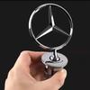 Hood Grille Chrome Star Emblem Logo Mounted Star Front Hood Ornament For Mercedes Benz W204 W205 W203 W211 W212 W213 W201 W210