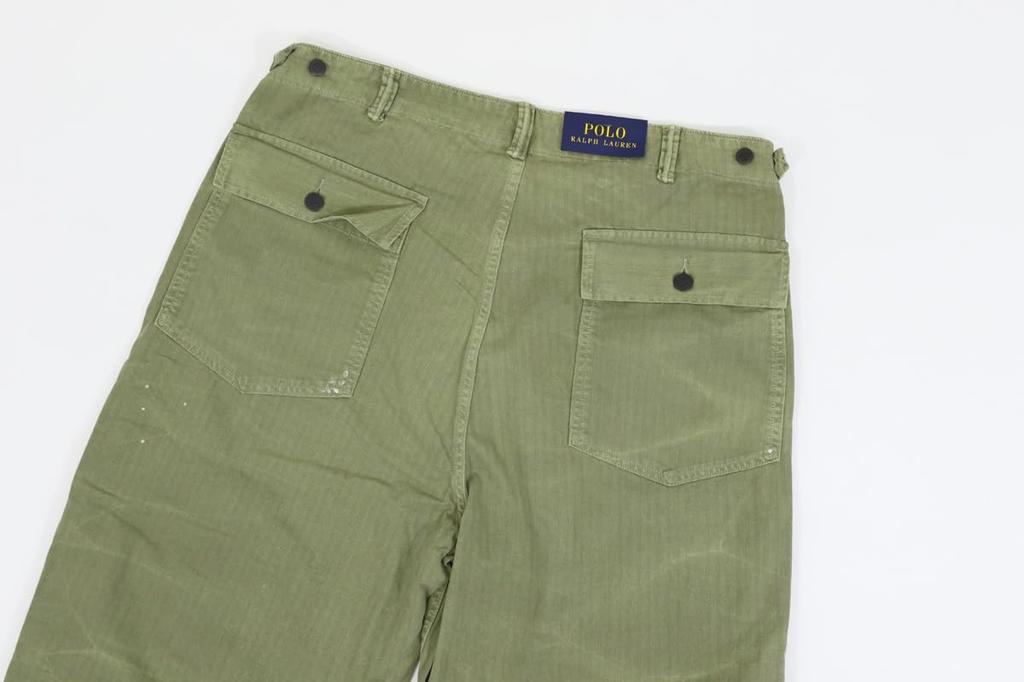 POLO RALPH LAUREN Vintage Military Baker Size RYKERWASH Men's Pants, 0106632, W34L30, [Used]