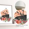 Black Nail Tech Manicure Pedicure Wall Art Canvas Painting Nordic Fashion Poster And Prints Wall Pictures For Beauty Salon Decor