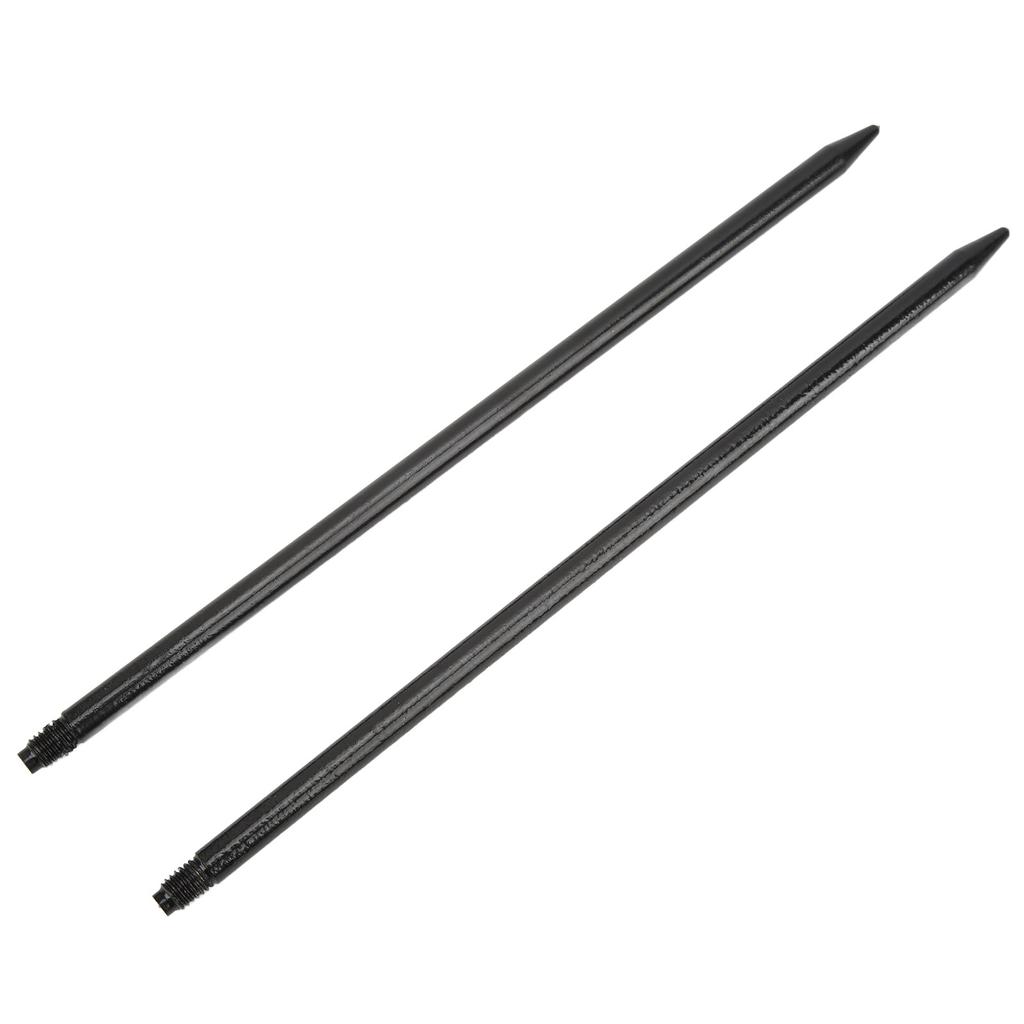 2pcs Outdoor Camping Light Stand Nail 5mm Thread Interface Detachable Ground Lantern Nail