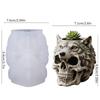Moule en Silicone Résistant aux Hautes Températures pour Jardinière à Succulentes Moule pour Pot de Fleurs Fait Main Moule pour Ornement de Bureau