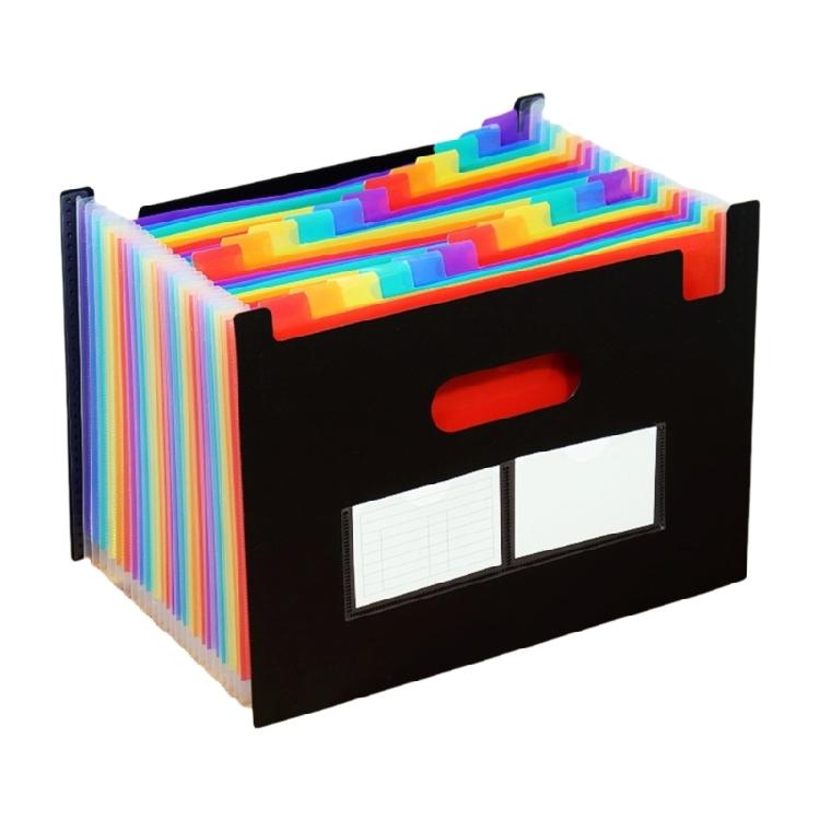 A 4 Multi-Layer Accordions Document Organizers Document Storage Bag Expanding File Folder Office Supplies