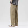 American retro stretch overalls men's spring new casual pants spring and autumn loose straight pants