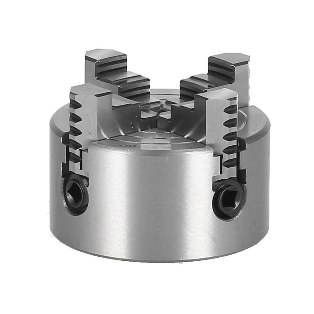 K72‑80 4 Backenfutter Schnellarbeitsstahl Manuelles Drehbankfutter DIY Drehbankzubehör 4000 U/min 80mm   3.15in