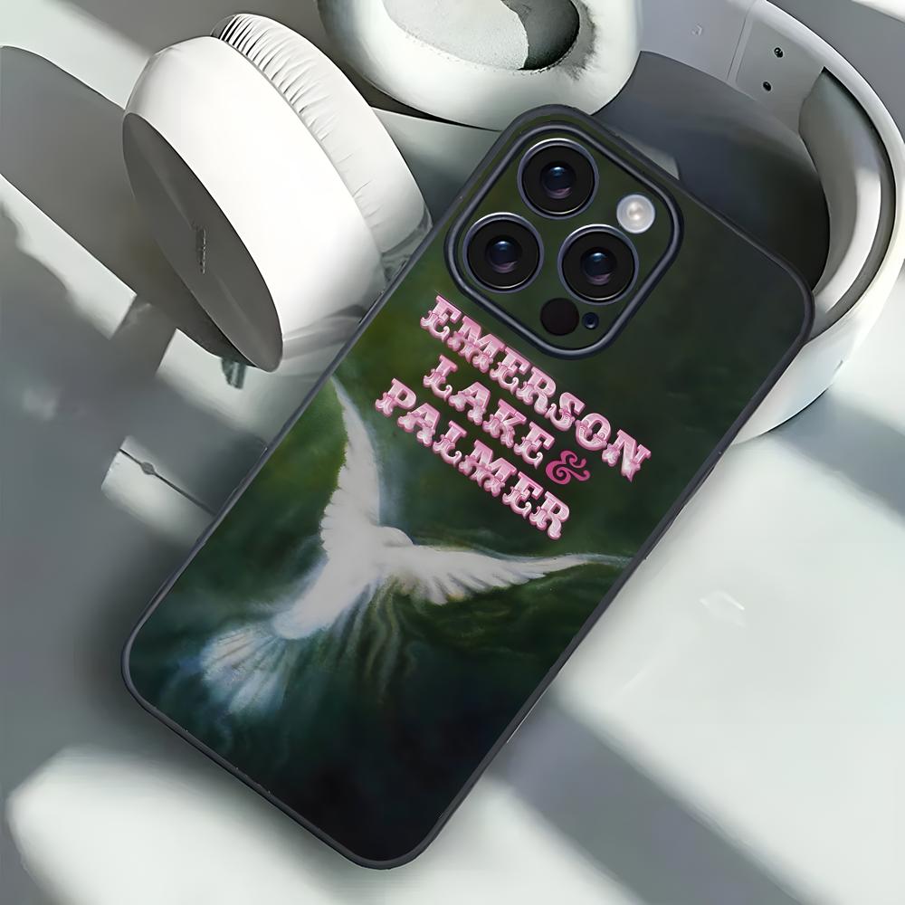 Art Rock elp E-emerson Lake & Palmer Handyhülle für iPhone 12-17 Air Plus Pro Max Satiniert Glänzend Bunt Tolles Geschenk