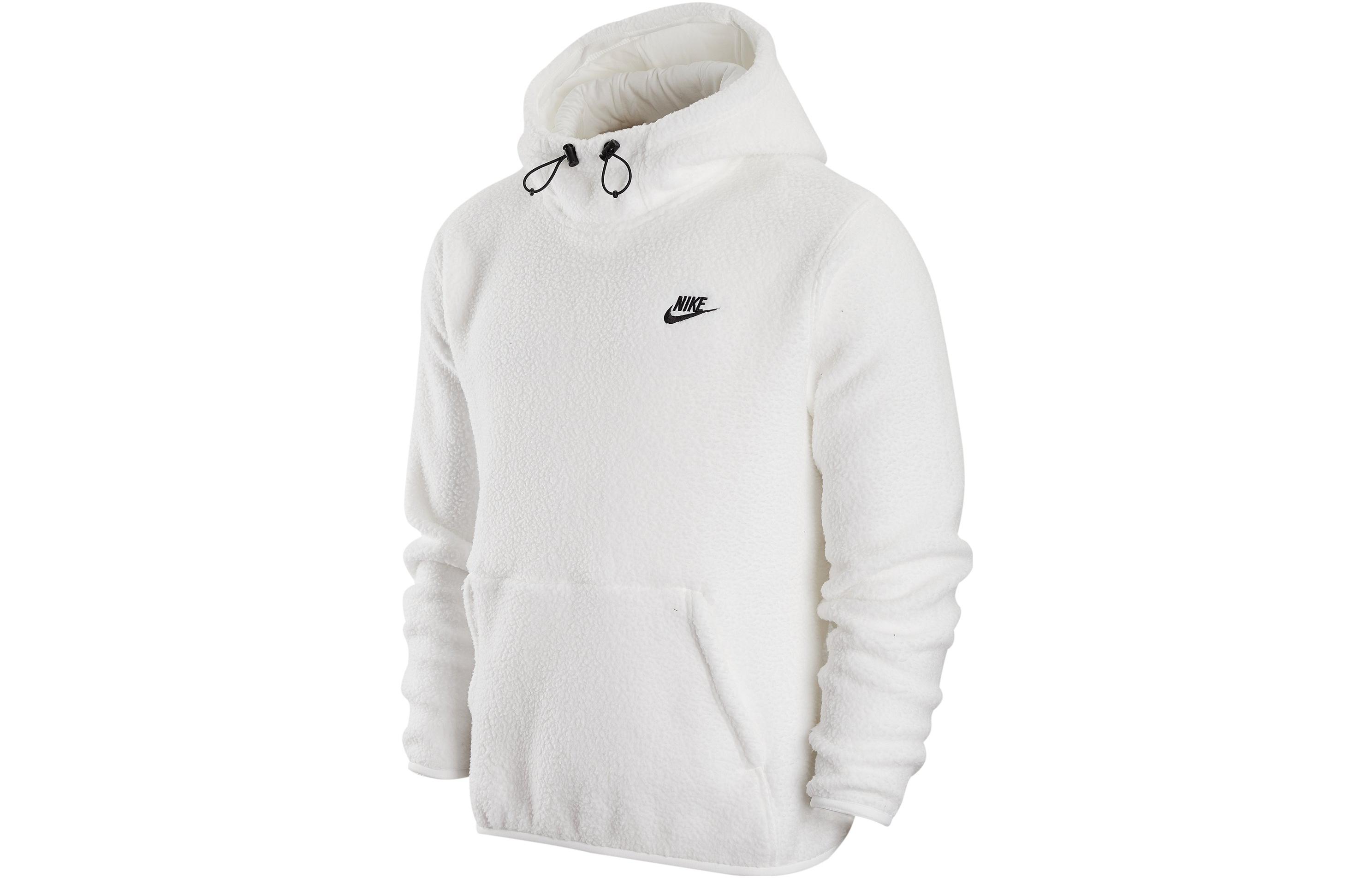 

Nike Sweatshirts Men s White Hooded Moderate Regular DV8155-100 L