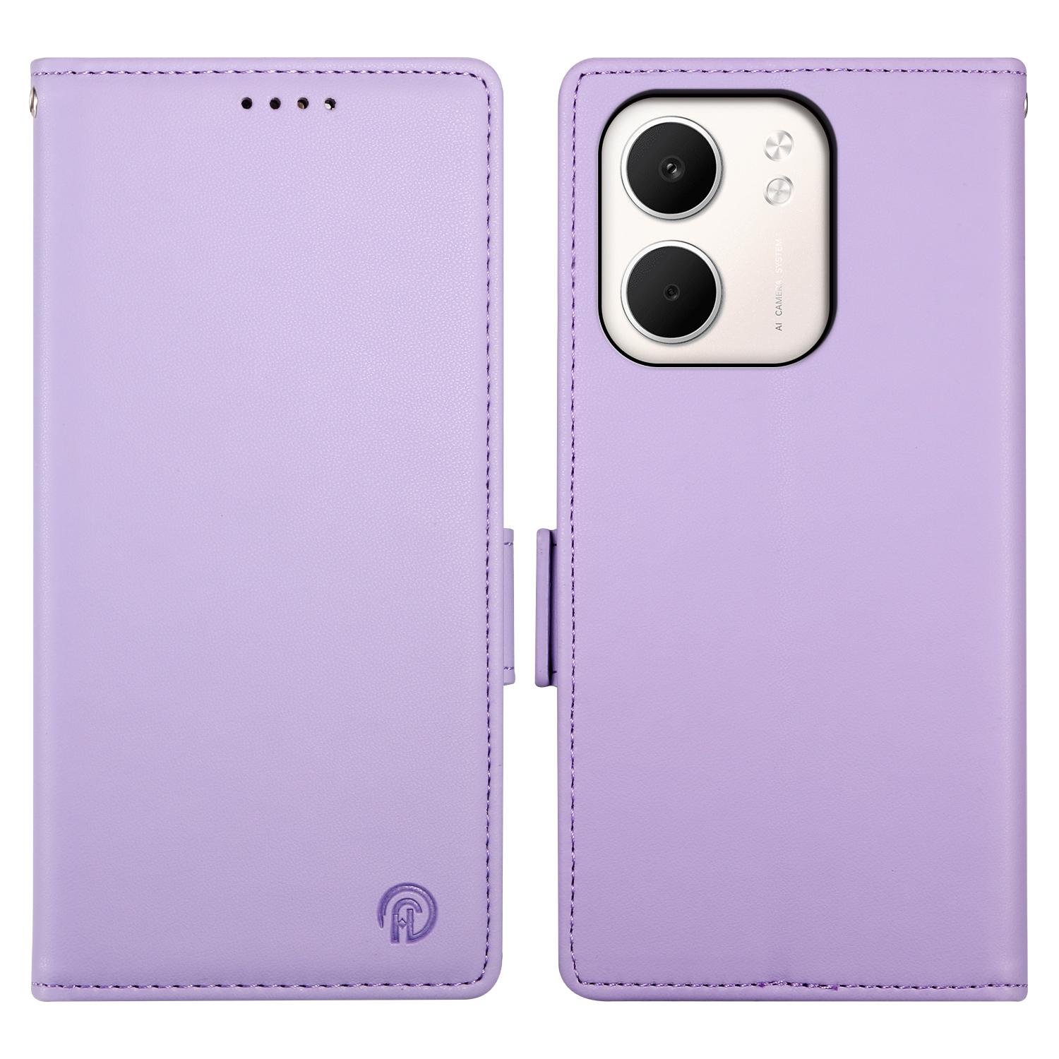 

Чехол-подставка для Oppo A5x 5G/4G, кошелек из искусственной кожи, чехол для телефона Purple