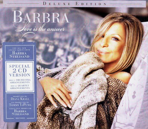 CD БАРБРА  Любовь - это ответ 88697484832 Columbia 2009 Австралия Джаз Б/у