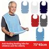 Elderly Diet Leak-proof Bib, Adjustable and Lengthened Design, Unisex