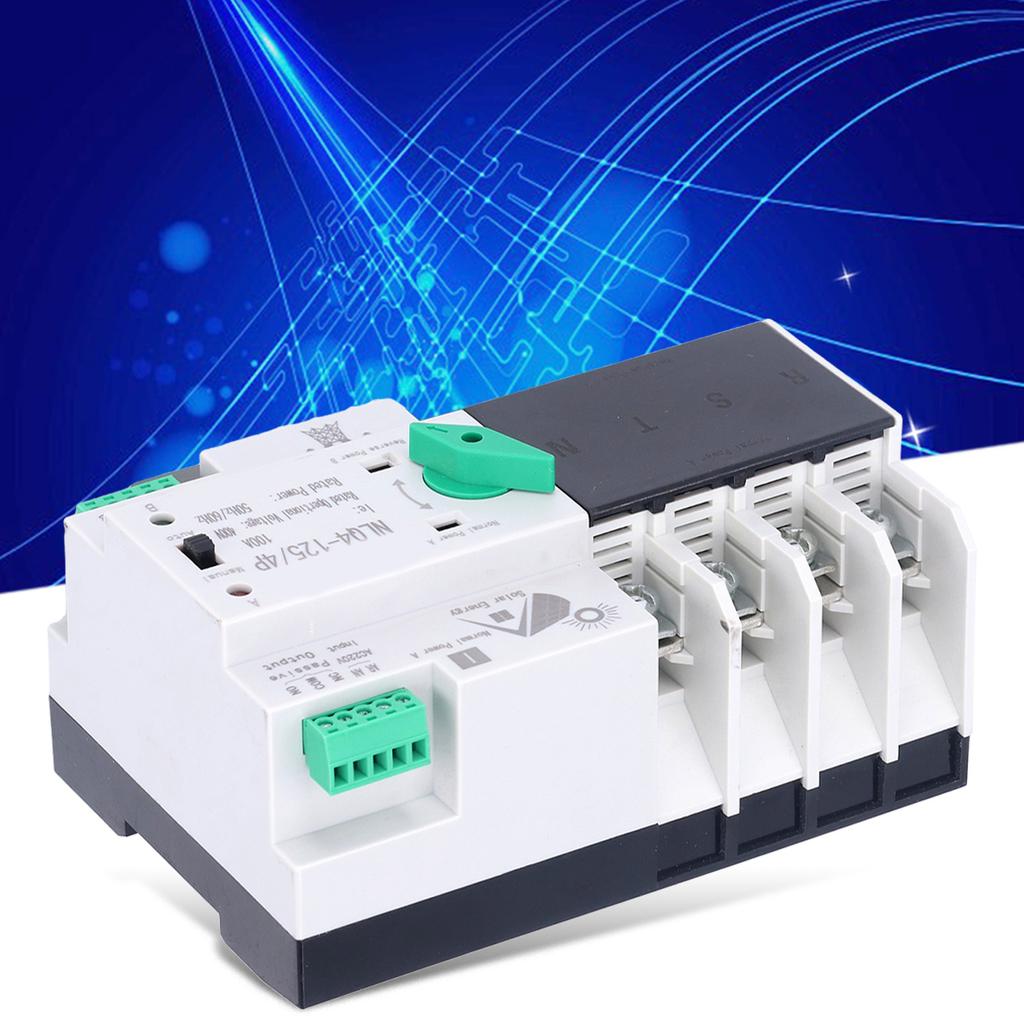 Commutateur De Transfert Automatique Double Alimentation ZGQ5-100/2P - 220V, 100A - Pour Générateur De Secours - Changement Ininterrompu D'Alimentation
