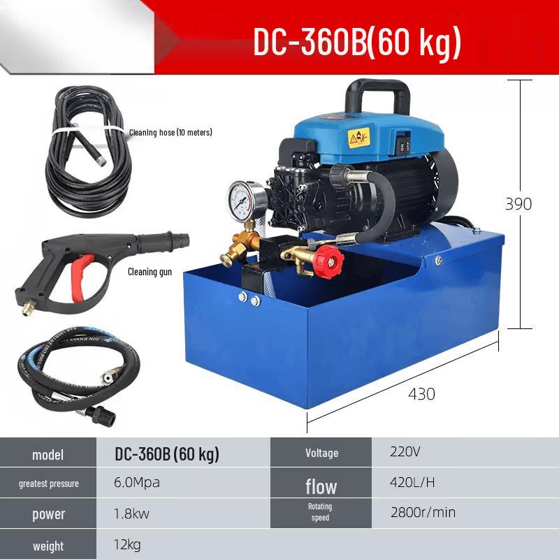 YunDuo DC-360B Electric Pressure Test Pump