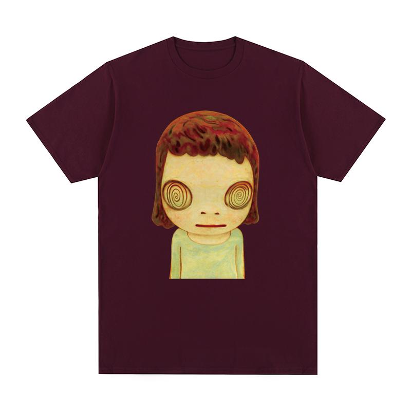 Yoshitomo Nara Ogen Vintage T-shirt Katoen Unisex T-shirt Nieuw TEE T-SHIRT Dames tops