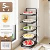Foldable Kitchen Countertop & Wall Storage Rack