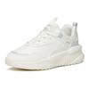 Anta Life Collection Synthetic Leather Athletic Shoes Abrasion Resistant Low top Casual Shoes Women's White Green 122118843S-3