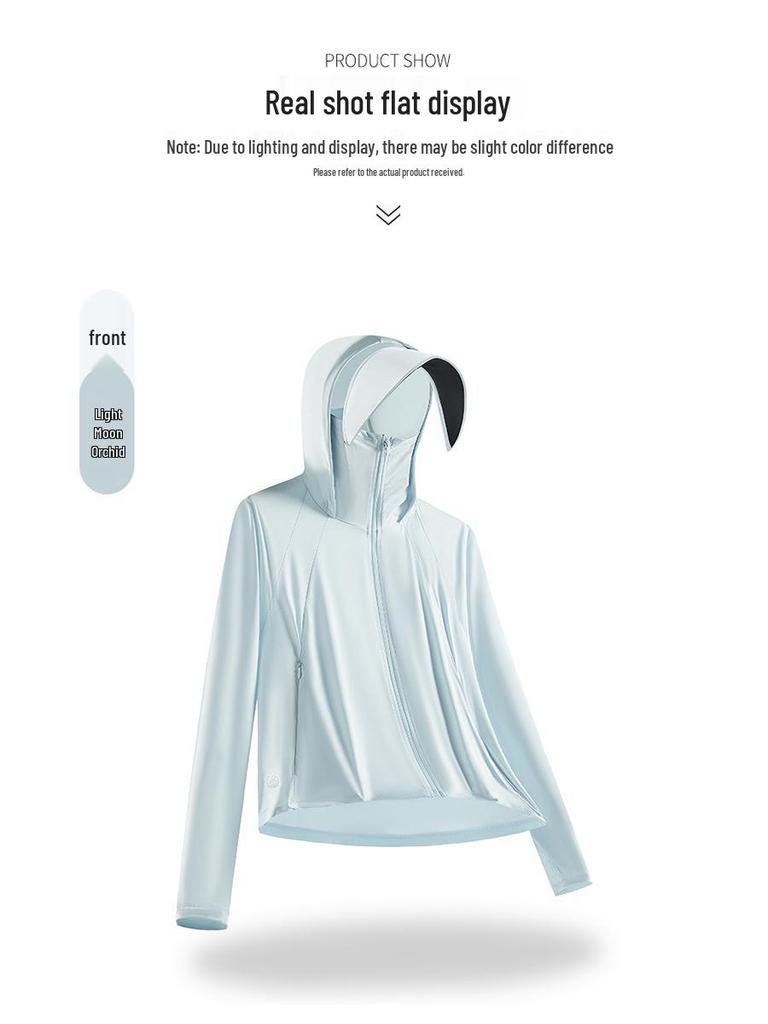 Ice Silk UPF50+ Sun Protection Clothing - Lightweight, Breathable, Anti-UV Summer Wear for Men & Women, Perfect for Fishing.