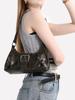 2025 Spring/Summer Y2K PU Leather Underarm Shoulder Handbag - Spicy Girl Style