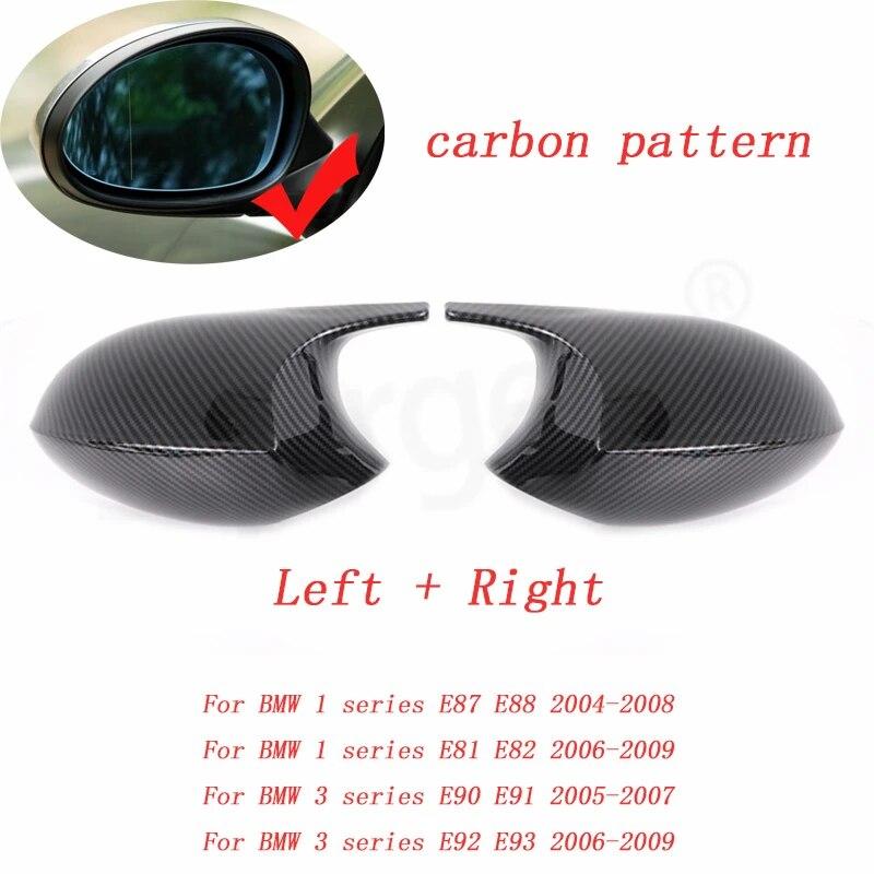 Side Rearview Mirror Cap Wing Mirror Cover Fit For BMW E90 E91 2005-2011 E92 E93 2006-2013 E81 E82 E88 E87 E88 Car Accessories