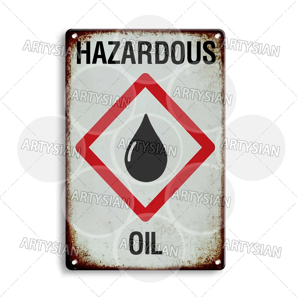 

Biological Hazchem Metal Sign LPG Petrol Diesel AVGAS Chemical Oil Ethanol Safety Warining Plaque Pesticide Emergency Spill Kit 20x30cm（7.8x11.8inch）