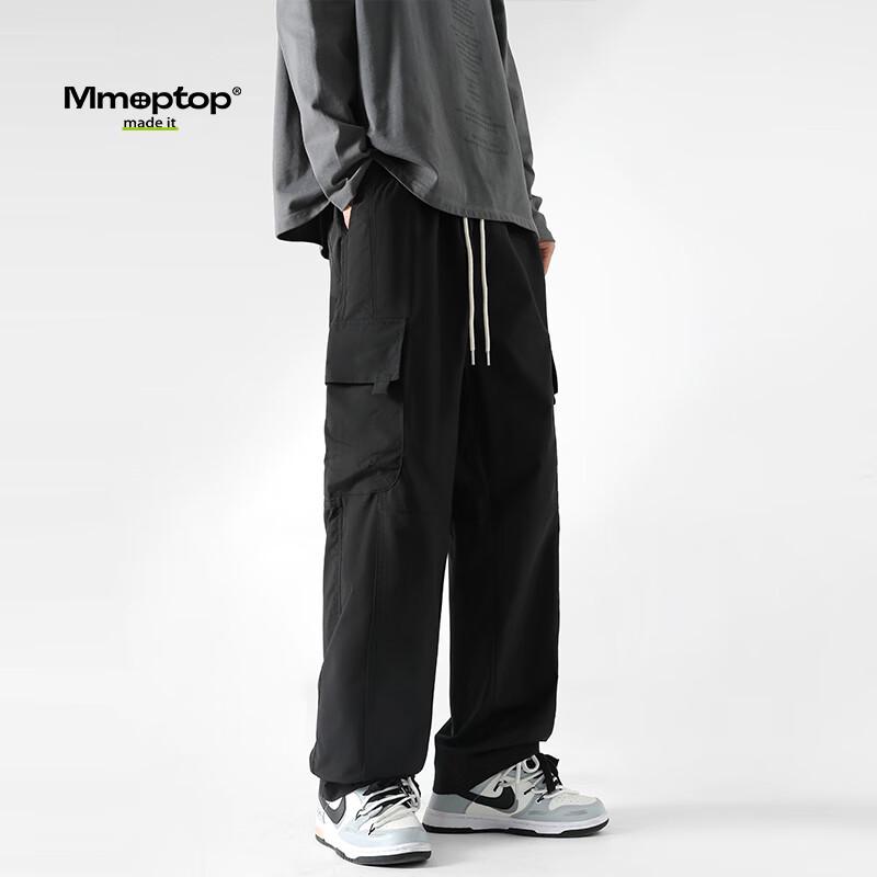 MMOPTOP Men's K1107 Summer Straight Leg Cargo Pants