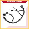 5L3Z-13A576-BA Trailer Connector Wiring Harness for Ford F-150 2005-2008 for Lincoln Mark LT 2006-2008 / Inner/Durable Plastic / 1 Pcs Black Auto