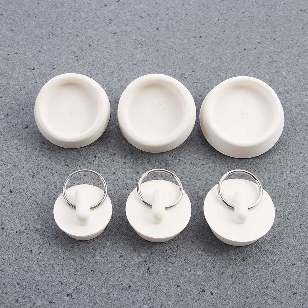 Anti-odor Pull Ring Design Rubber Drain Plug Floor Drain Plug Sink Stopper Bathroom Amenities