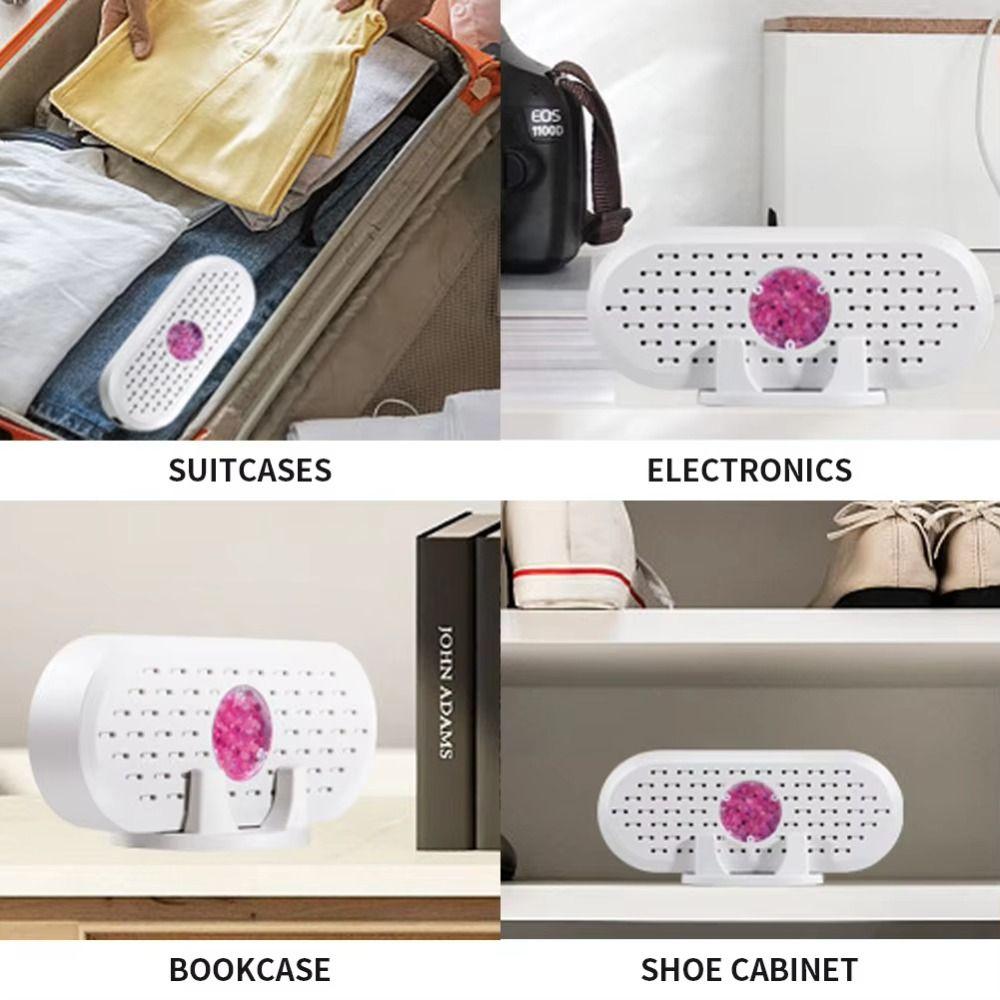 Reusable Electric Dehumidifier USB Charging Hygroscopic Machine Cycle Mini Air Dryer For Closet